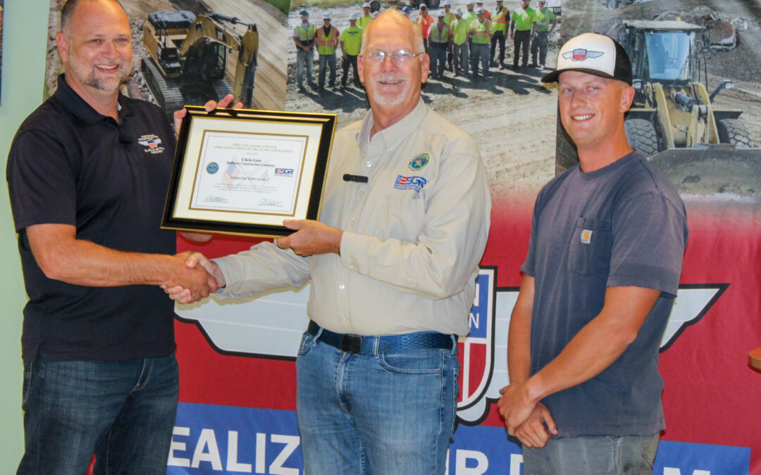 Hoffman Construction’s Chris Goss Receives Patriot Award