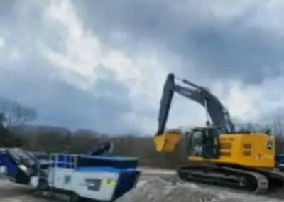 Crusher training in action