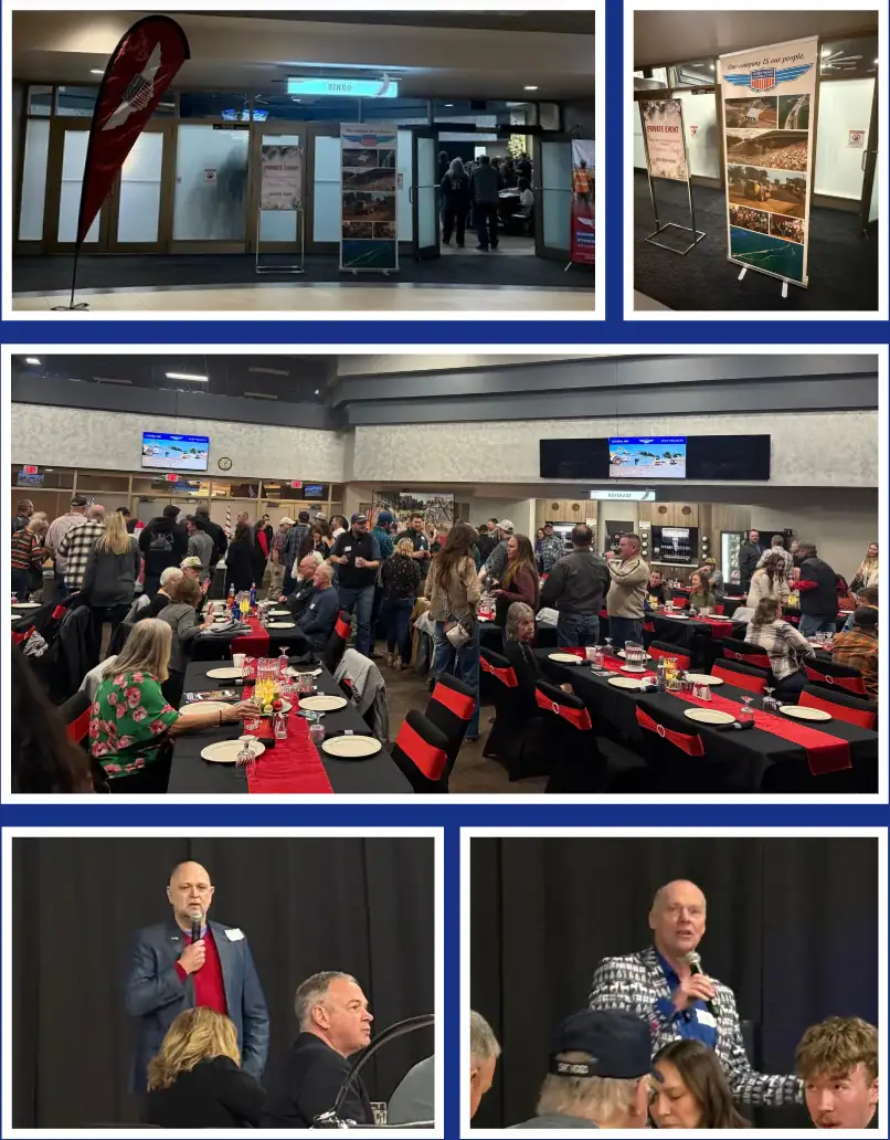 Hoffman Construction Holiday Party Collage