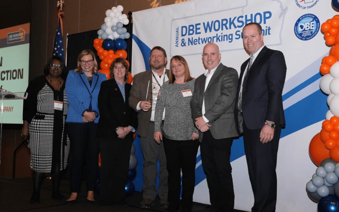 Hoffman Construction Company recognized for going above and beyond to support Disadvantaged Business Enterprises (DBEs)